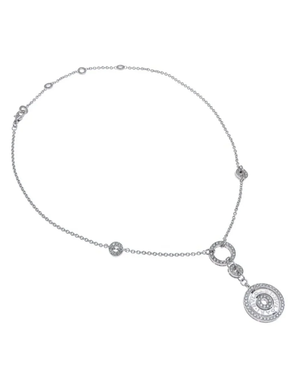 Bvlgari Bulgari Necklace White Gold